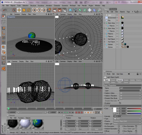 Creation of Moon Base: Step 7